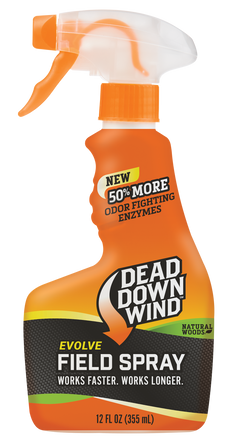 Dead Down Wind Evolve Field Spray Natural Woods 12 oz Trigger Spray