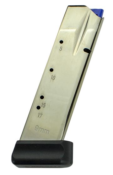 CZ 75 SP-01 / Shadow 2 9mm Luger 19-Rd Nickel Pistol Magazine
