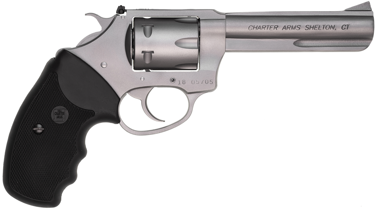 Charter Arms Pathfinder Target 22 Mag 4.20" 8-Shot SAO Revolver - Matte Stainless