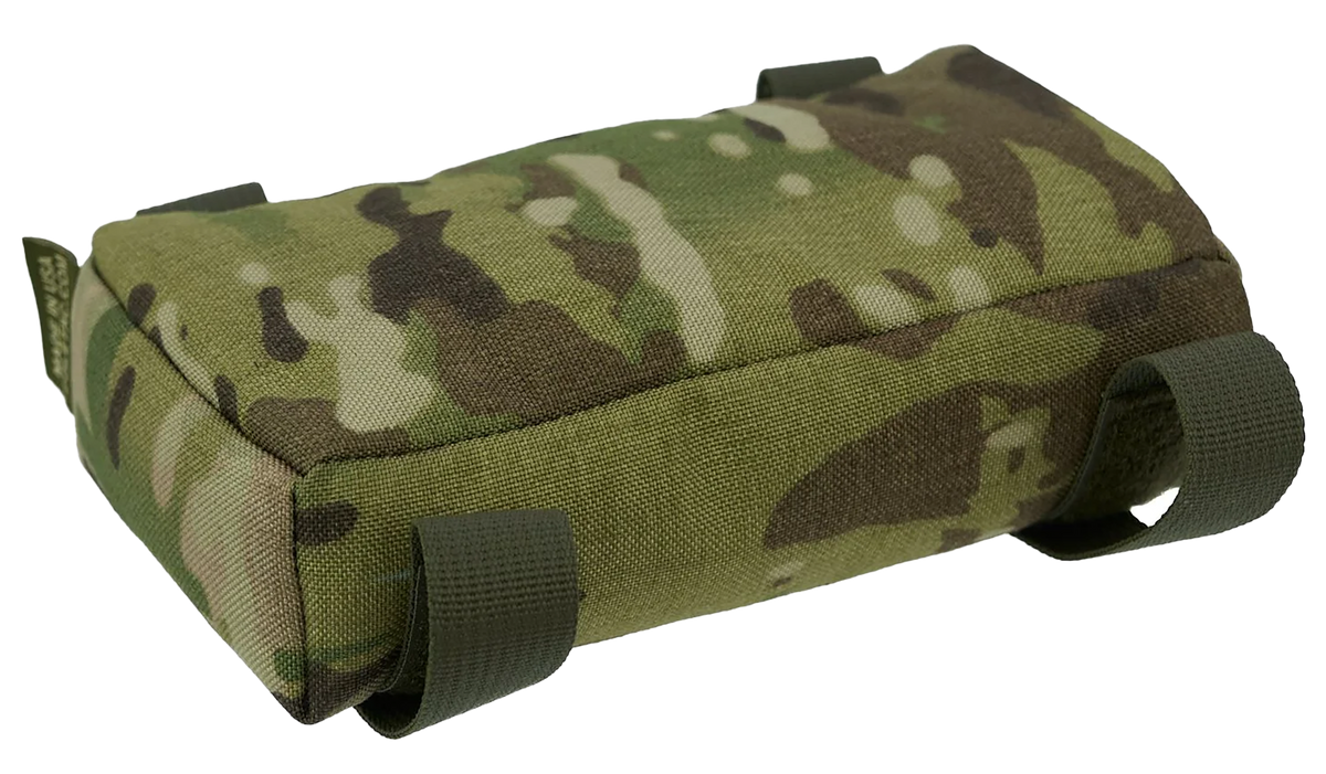 Cole-Tac FB202 Flat Bag Rifle Rest Prefilled MultiCam Cordura Nylon