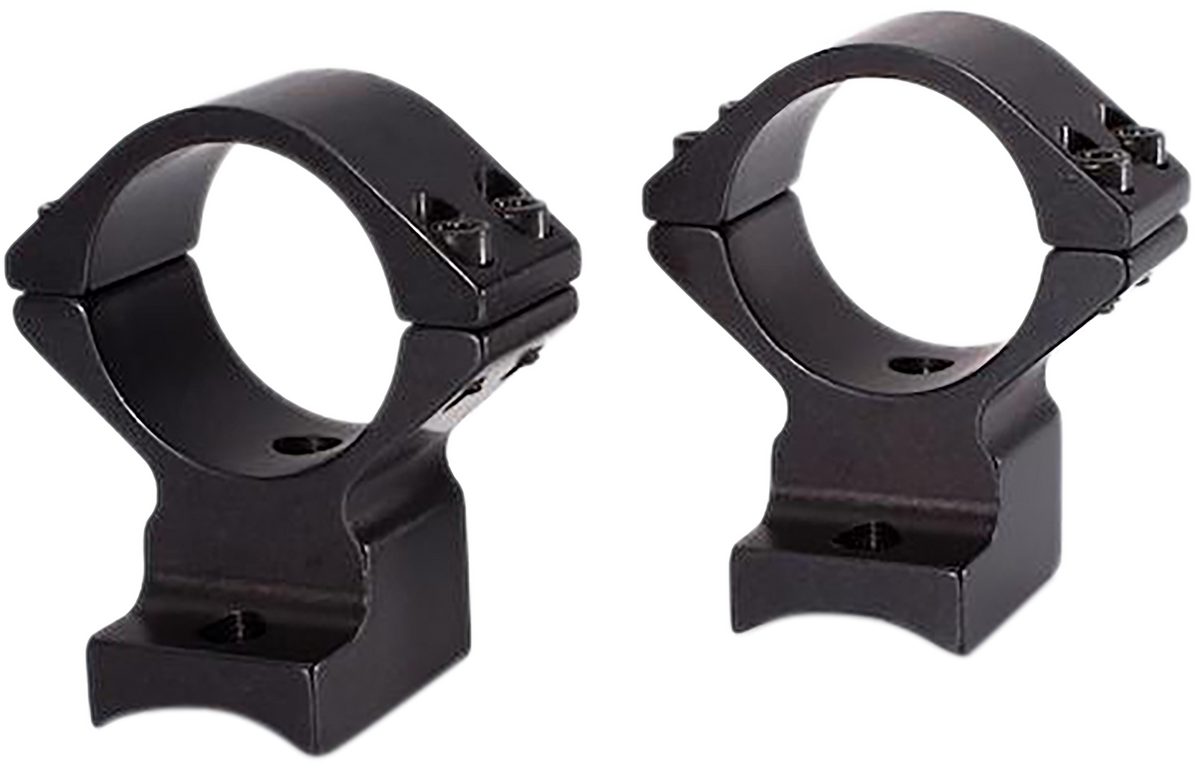 Talley 940711 Scope Mount/Ring Combo 1" Medium Rings Black Anodized - Browning BLR/BAR/BPR
