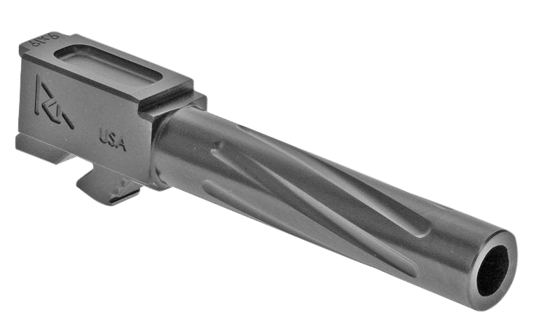 Rival Arms Precision V1 Match Grade 9mm Luger 4.02" Fluted PVD Stainless Steel Drop-In Barrel for Glock 19 Gen5