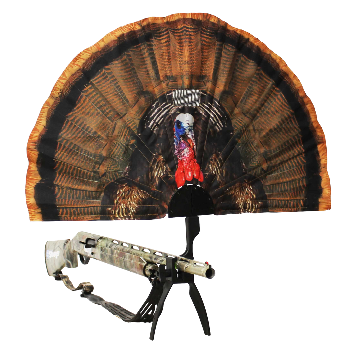 Mojo Outdoors HW2453 Tail Chaser Max Turkey Decoy - Multi-Color Plastic