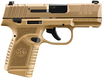 FN Reflex MRD 9mm Luger 3.3" 15+1 Semi-Auto Pistol - FDE