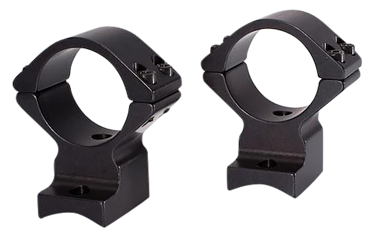 Talley 950706 Scope Mount/Ring Combo 1" Tube Weatherby Mark V High Rings Non-Magnum Action - Black Anodized