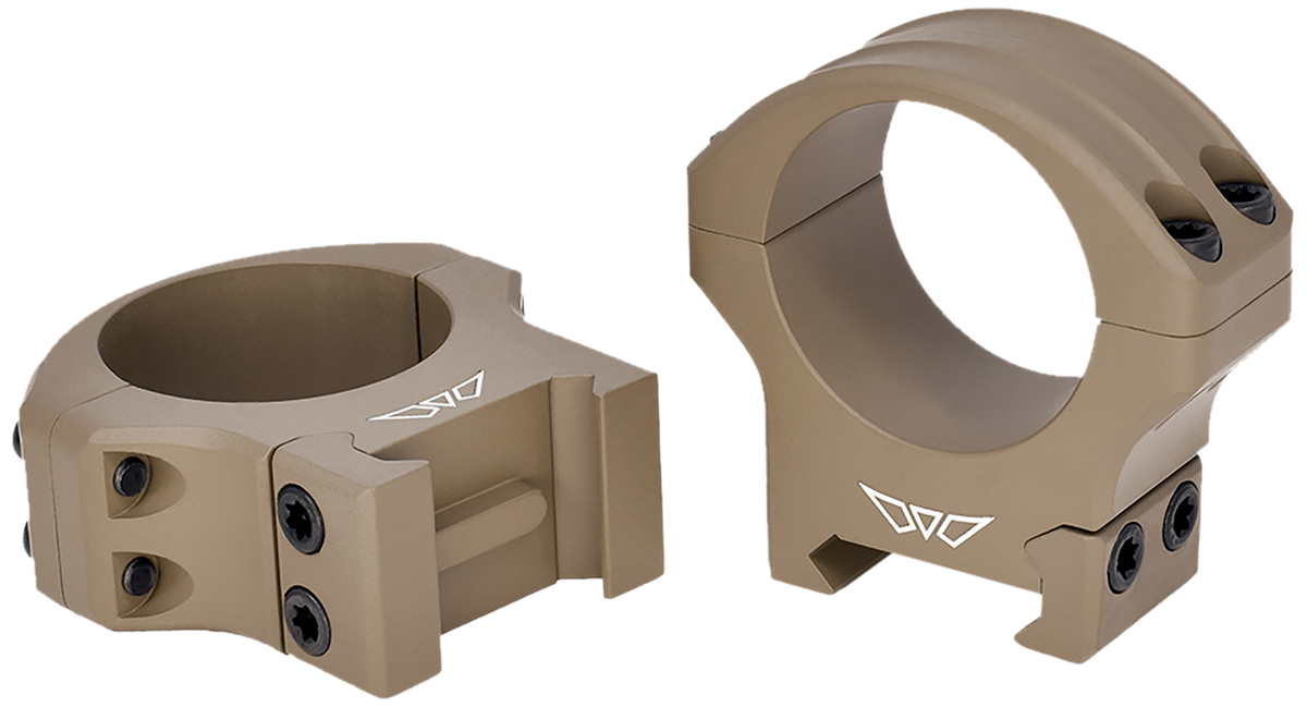 Warne 8501DE HyperLite 1" Medium Scope Rings - Dark Earth Cerakote