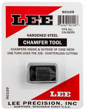 Lee Precision 90109 Chamfer Tool Universal Hardened Steel