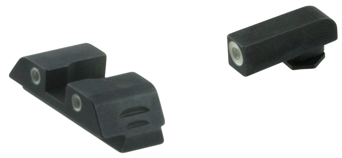 AmeriGlo GL5113 Classic Tritium Sight Set for Glock Gen 5 9mm/.40 - Green Tritium White Outline 3-Dot