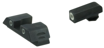 AmeriGlo GL5113 Classic Tritium Sight Set for Glock Gen 5 9mm/.40 - Green Tritium White Outline 3-Dot