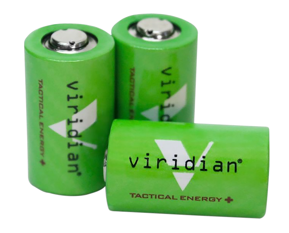 Viridian CR2 Lithium Battery 3V 1,050 mAh (3-Pack)