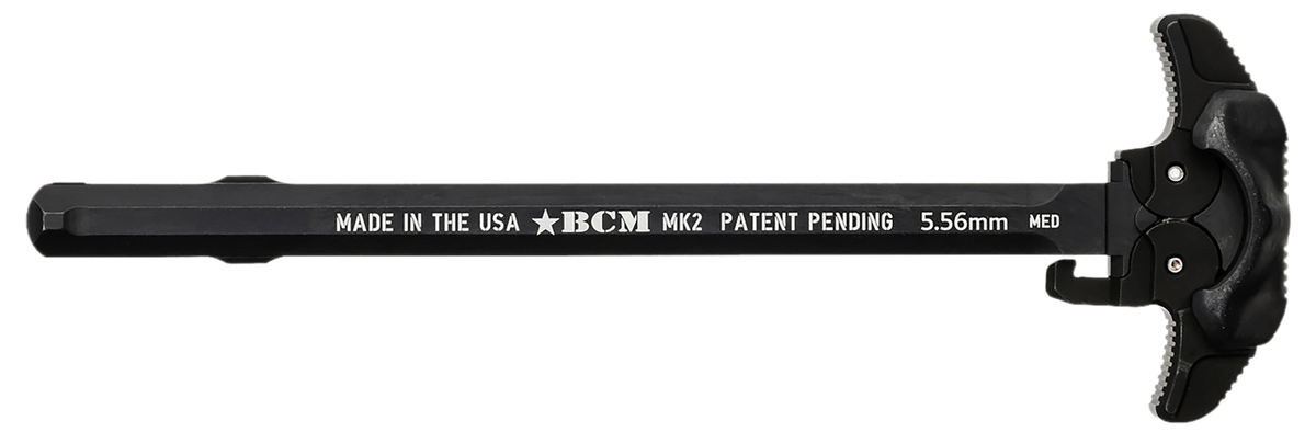 BCM Ambidextrous MK2 AR-15 5.56/.223 Medium Latch Charging Handle - Black