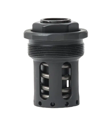 JK Armament HUB Piston Mount 9mm 1/2x28 Aluminum/Stainless Steel Black Nitride