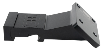 C&H Precision PR45HOLOK 45-Degree Offset Picatinny Red Dot Mount - Black Aluminum - Holosun 407K/507K