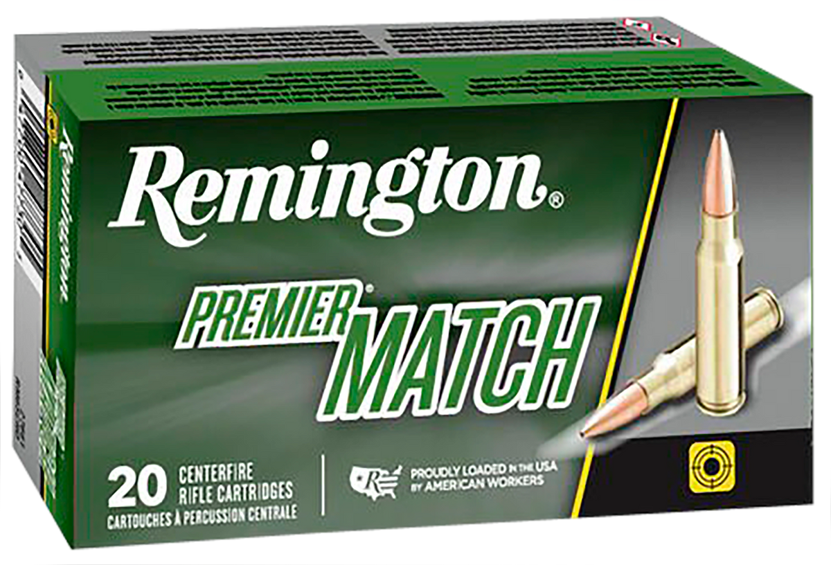 Remington Ammunition Premier Match 300 Blackout 125gr Sierra MatchKing OTM 20 Rd - Box or Case