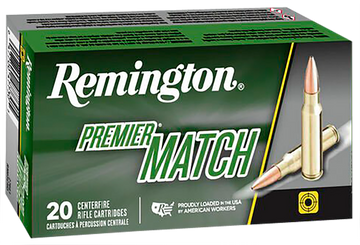 Remington Ammunition Premier Match 300 Blackout 125gr Sierra MatchKing OTM 20 Rd - Box or Case