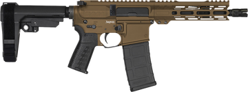 CMMG Banshee MK4 300 Blackout 8" 30+1 Semi-Auto AR Pistol - Midnight Bronze Cerakote
