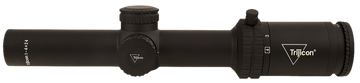 Trijicon Credo 1-4x24mm 30mm Tube LED Illuminated Red MRAD Ranging Riflescope - Matte Black