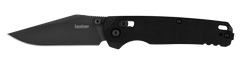 Kershaw Bel Air 3.05" Folding Clip Point Plain CPM MagnaCut Black PVD - Black G10 Handle
