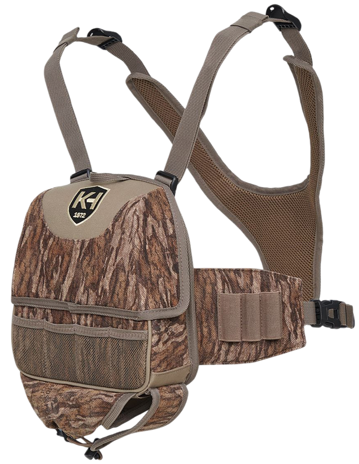 Knight & Hale Run N Gun 100 Turkey Chest Rig Mossy Oak Bottomland