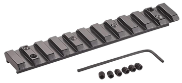 Henry HLPA001 Picatinny Adapter Gloss Black 0 MOA 3/8" Dovetail to Picatinny