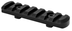 Warne 6203M M-LOK 7-Slot Picatinny Rail Black Anodized Aluminum