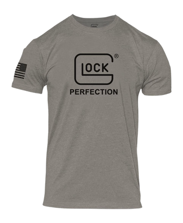 Glock OEM Perfection Short Sleeve T-Shirt XL Gray