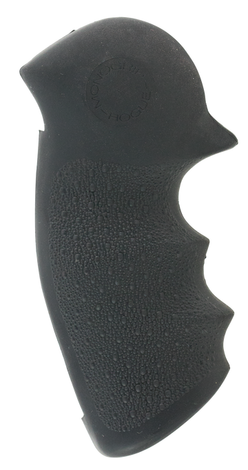 Hogue Monogrip Black Rubber Finger Grooves Grip - Fits Ruger Security-Six