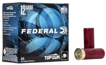 Federal Top Gun 12 Gauge 2.75" 1 1/8 oz 7.5 Shot - Box or Case