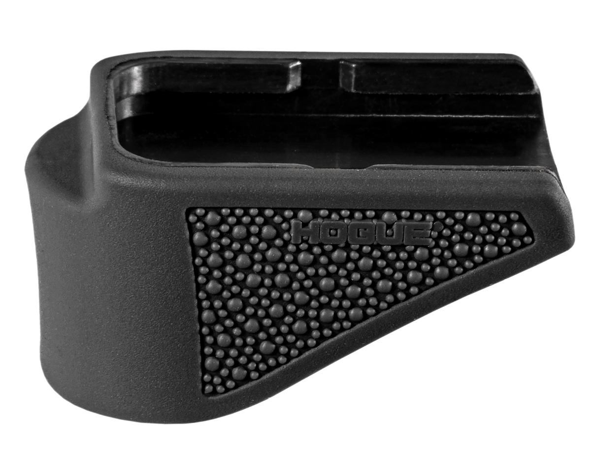Hogue 18620 OverMolded Rubber Grip Extension Base Pad for Glock 26 10-Rd Magazine - Black