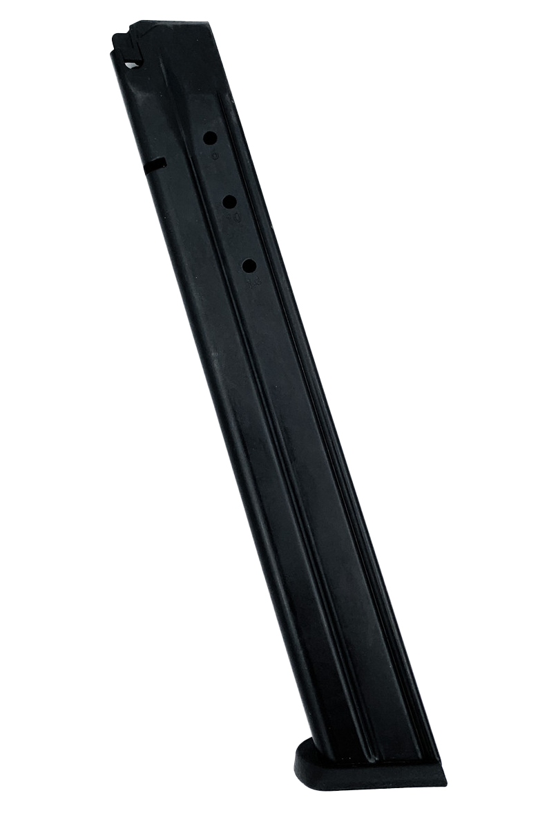 ProMag BERA15 9mm 32-Rd Extended Pistol Magazine for Beretta Px4 Blued Steel