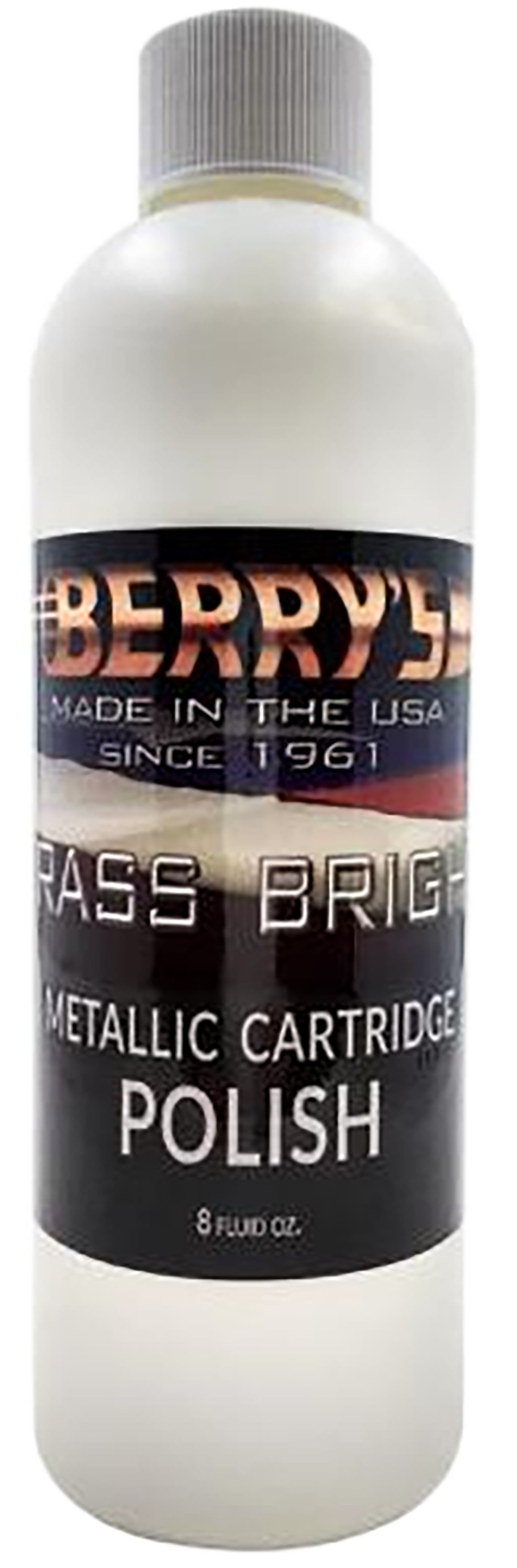 Berry's Brass Bright Polish 8 oz Bottle