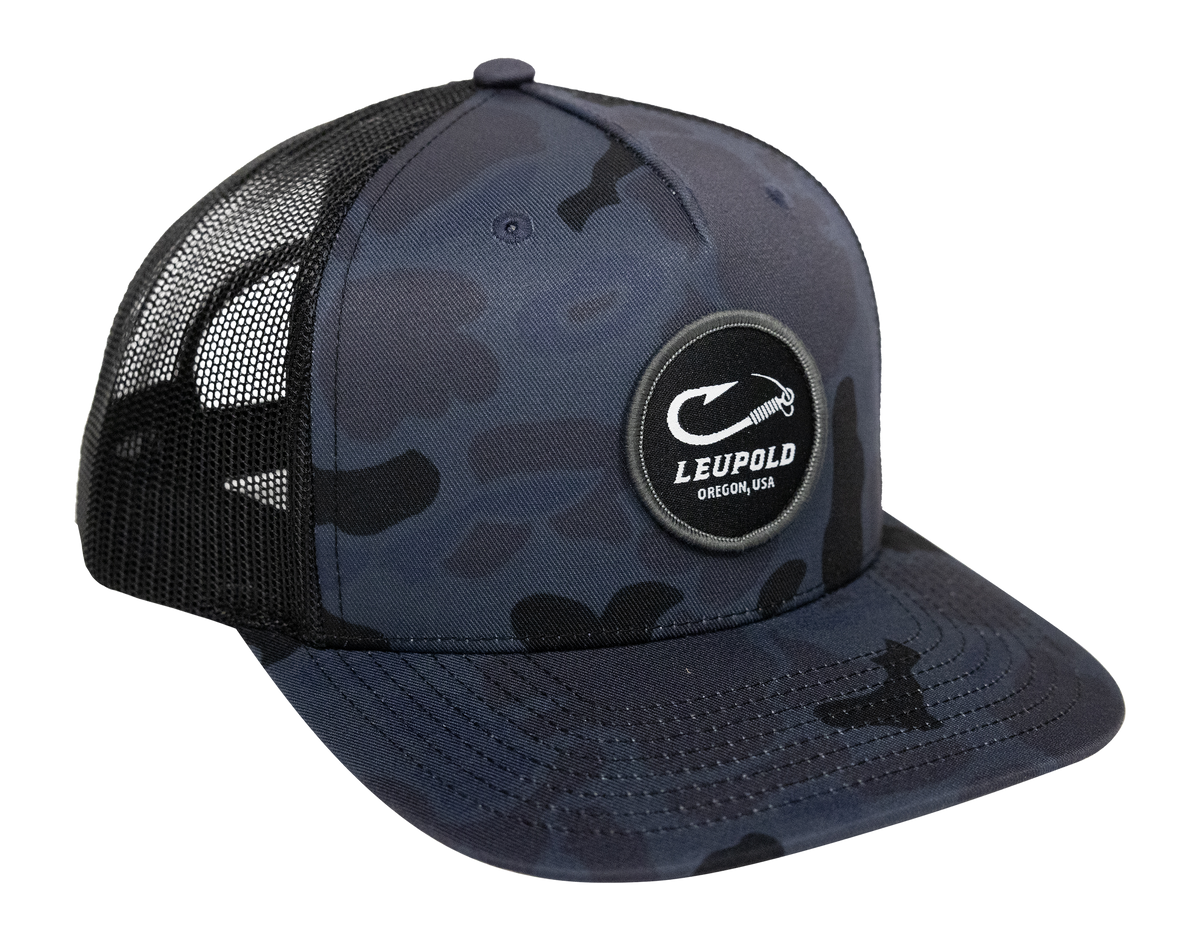 Leupold Duck Camo Navy Trucker Hat
