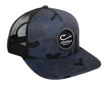 Leupold Duck Camo Navy Trucker Hat
