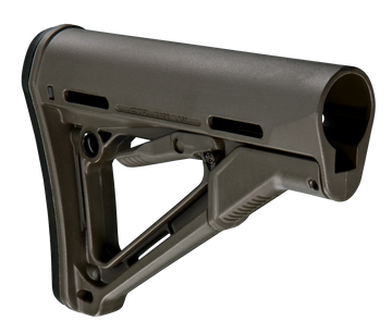 Magpul Industries CTR Carbine Stock Mil-Spec OD Green Polymer for AR-15/M16/M4