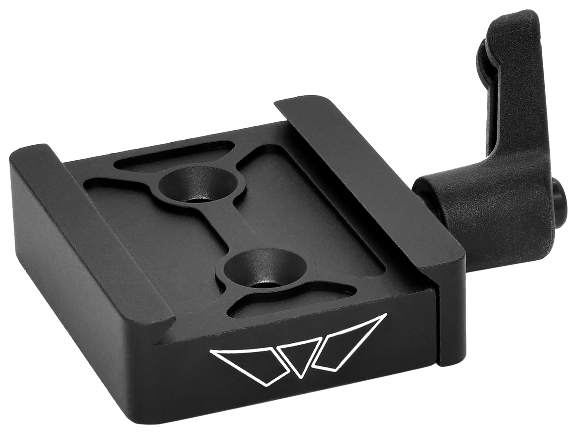 Warne 7955M Skyline ARCA Rail Adapter - Black Anodized Steel
