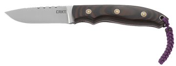 Columbia River CRKT 2861 Hunt'N Fisch 2.99" Fixed Plain Satin 9Cr18MoV Multi-Color G10