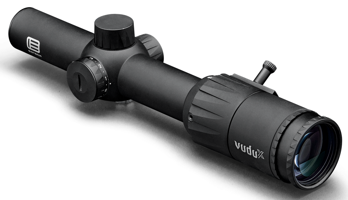 EOTech Vudu X 1-6x24 30mm Tube SFP Illuminated BD1 Reticle Rifle Scope - Matte Black