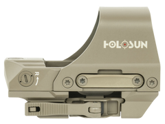 Holosun HS510C-FDE 1x 2 MOA Red Dot/65 MOA Circle Open Reflex Sight - Flat Dark Earth