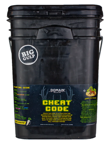 Domain Outdoor Cheat Code 5.5 lb Annual Deer Food Plot Seed Mix - 1/6 Acre