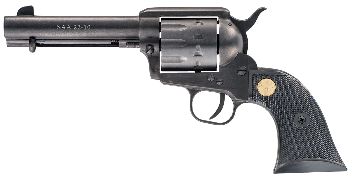 Chiappa Firearms SAA 1873 22-10 22 LR 4.75" 10-Shot SAO Revolver