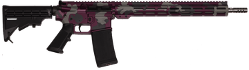 Great Lakes Firearms GL15 Mission 223 Wylde 16" 30+1 Semi-Auto Rifle - Manhattan Camo
