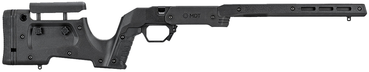 MDT Sporting Goods XRS Chassis System - Black - Ruger American Short Action 32.25" RH