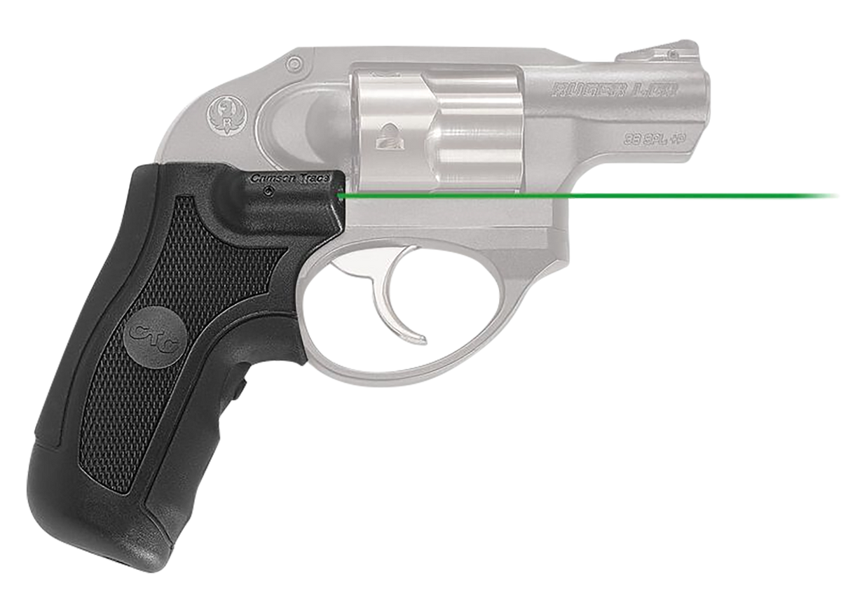 Crimson Trace LG-415G Lasergrips Green Laser Sight for Ruger LCR/LCRx - Black Polymer