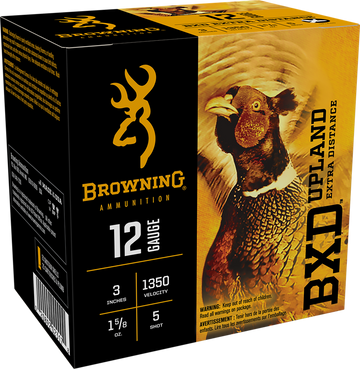 Browning BXD Upland 12 Gauge 3" 1-5/8 oz #5 Shot 25 Rd Box - Box or Case