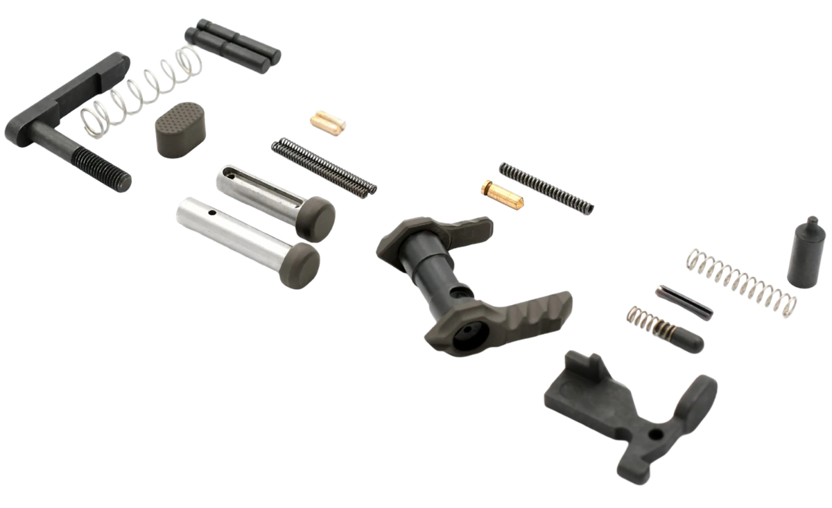 Timber Creek Outdoors Greyman Lower Parts Kit AR-15 Urban Billet Aluminum