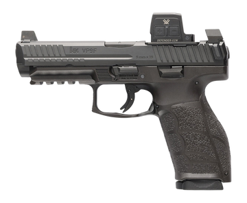 HK VP9A1 F 9mm Luger 4.53" 15+1 Semi-Auto Pistol w/Vortex Defender CCW