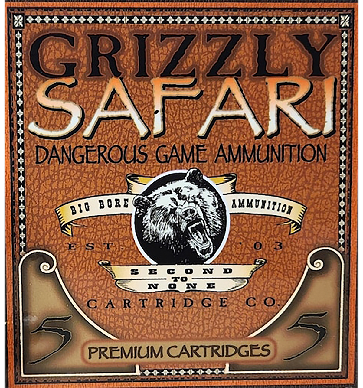 Grizzly Ammo 500-416 Nitro Express 400gr Solid Brass - Box or Case