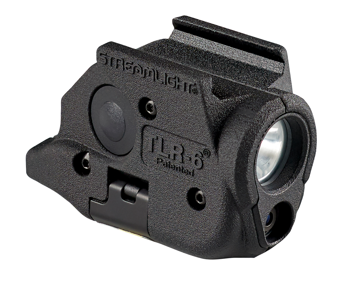 Streamlight 69286 TLR-6 100 Lumen White LED/Red Laser Gun Light - Glock 43X MOS/48 MOS/43X/48