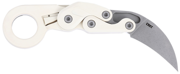 Columbia River CRKT 4041S Provoke 2.47" Folding Karambit Plain Stonewashed AUS-8A SS Blade Gray Grivory Handle