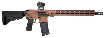 Bushmaster Bravo Zulu 5.56 NATO 16" 30+1 Semi-Auto AR-15 Rifle - H Series Cerakote Grip